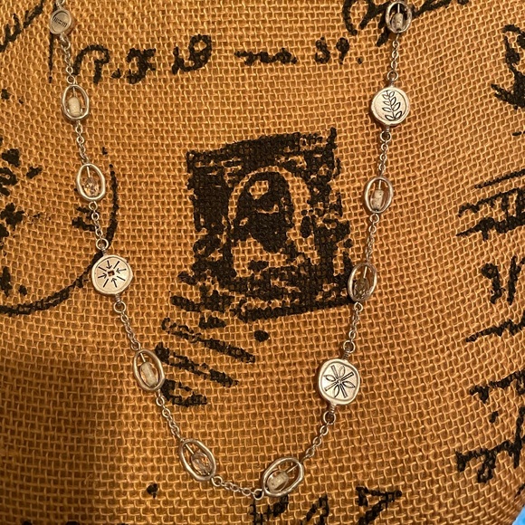 Segrid Olsen 28” necklace.  Silver tone - Picture 1 of 7